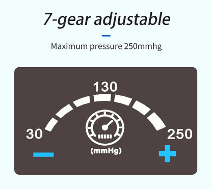 Adjustable Air Pressure Leg Massager XXL Size for Relaxation