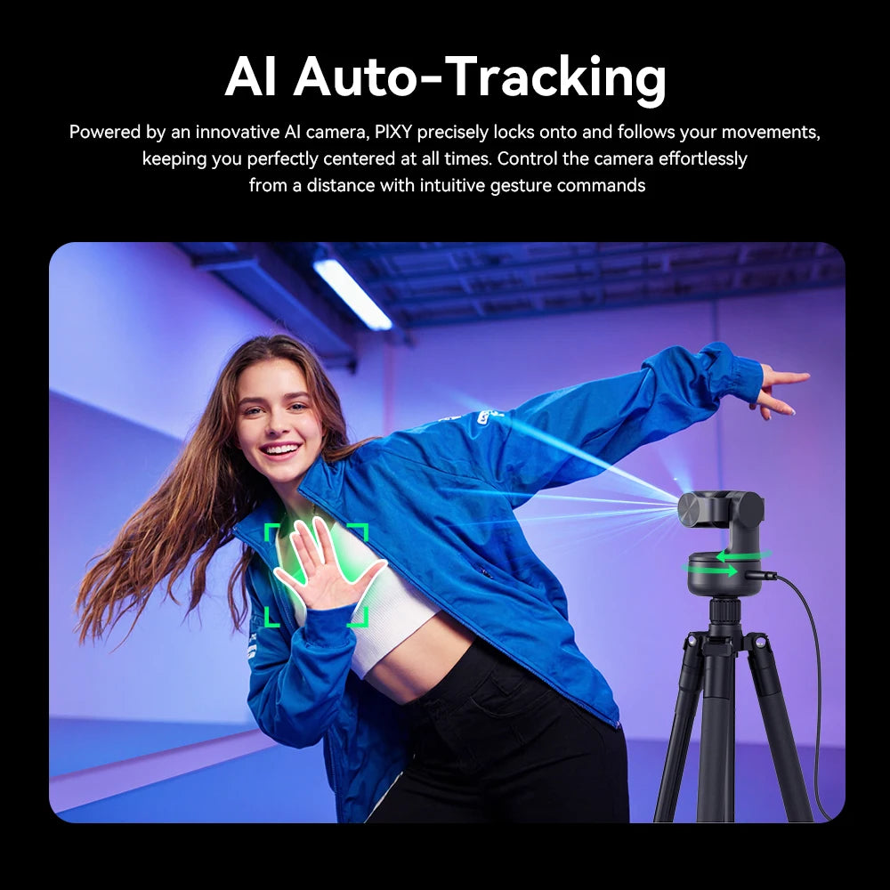 4K Dual-Camera AI Tracking Webcam with Autofocus