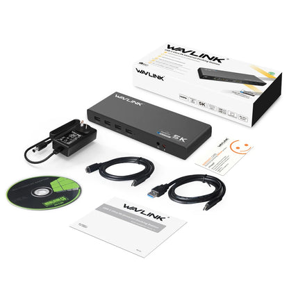 Wavlink 5K Dual Display USB-C Docking Station with HDMI