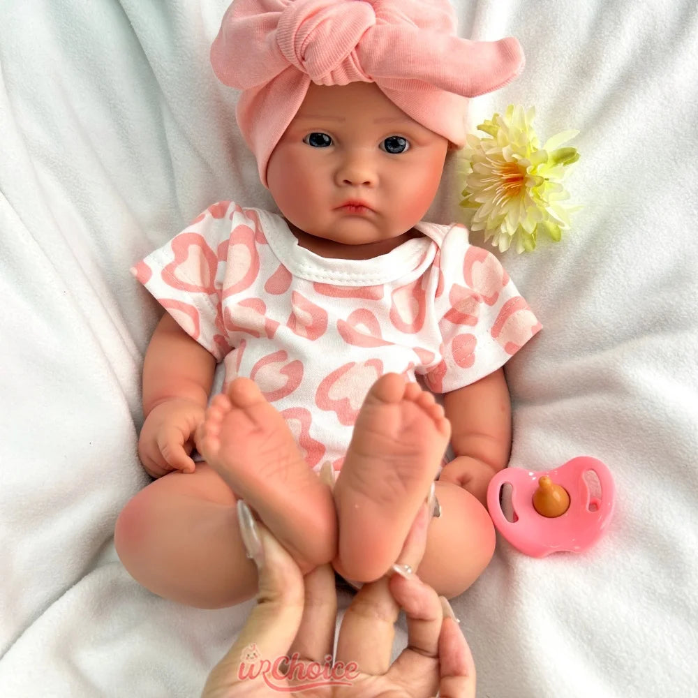 Weighted 45cm Reborn Baby Doll Unpainted