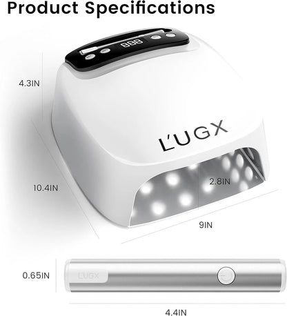 48W UV LED Nail Lamp with 5X Fast Drying
