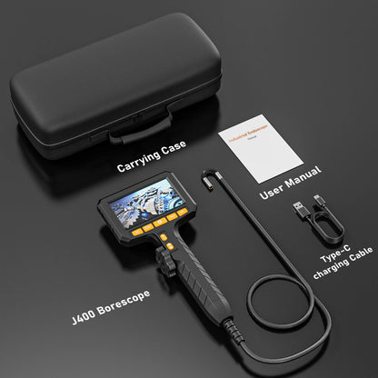 Two-Way Rotary Borescope 4.3 Inch Screen 6.2mm Probe