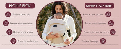 Ergonomic Baby Carrier 7–20kg Lightweight Starry Night