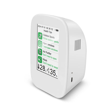 Digital Air Quality Monitor CO2 PM2.5 TVOC Temperature Humidity