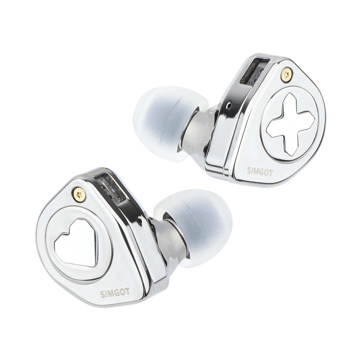 Hybrid Driver Hi-Fi IEM Earphones with Detachable Nozzles