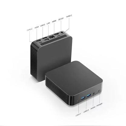 Portable Mini PC 16GB DDR4 256GB Storage WiFi 6
