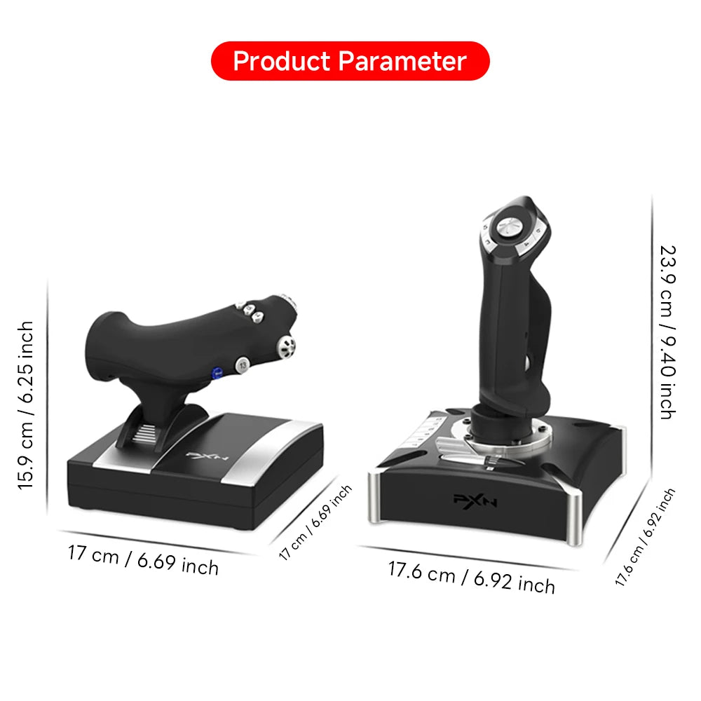 Pro Flight Simulator Gamepad Joystick for PC and PS4