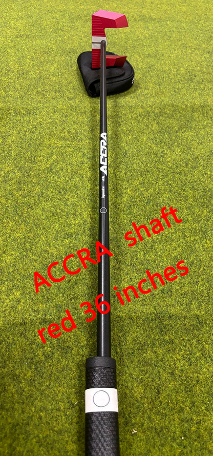 36in Red Zero Torque MEZZ.1 Golf Putter
