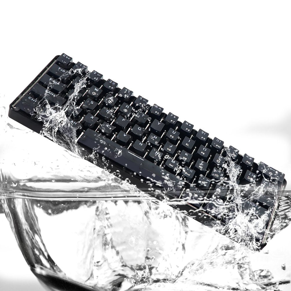 Portable Bluetooth RGB Keyboard Clicky Blue Switch
