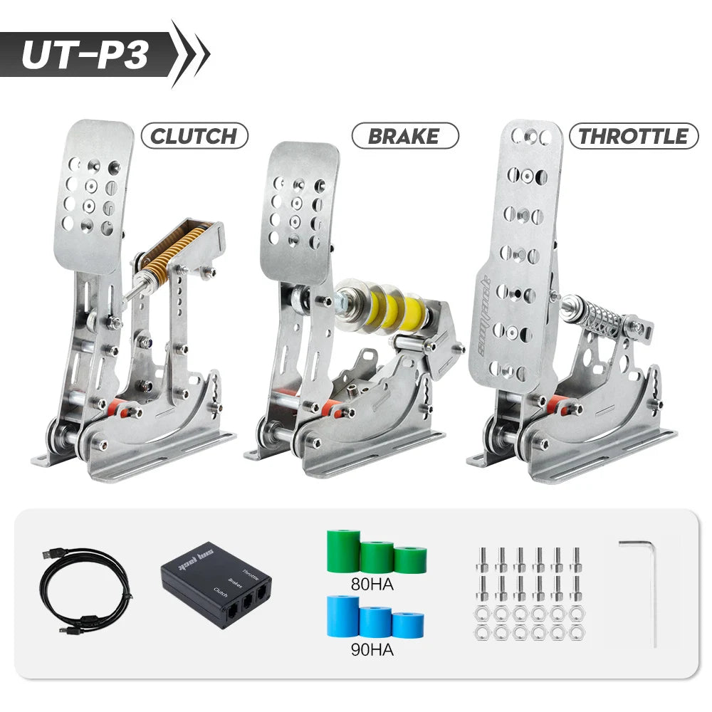 High-Precision Sim Pedals for PC Racing