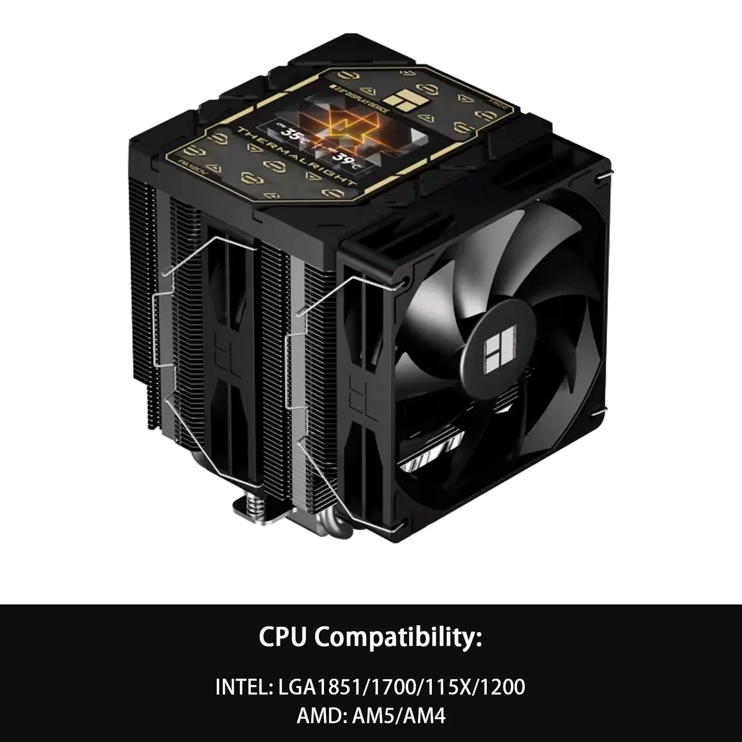 Thermalright PA120 Black CPU Air Cooler ARGB Digital Performance