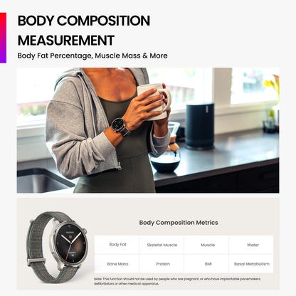 46mm Smart Watch Dual GPS Sleep Coach Sunset Grey