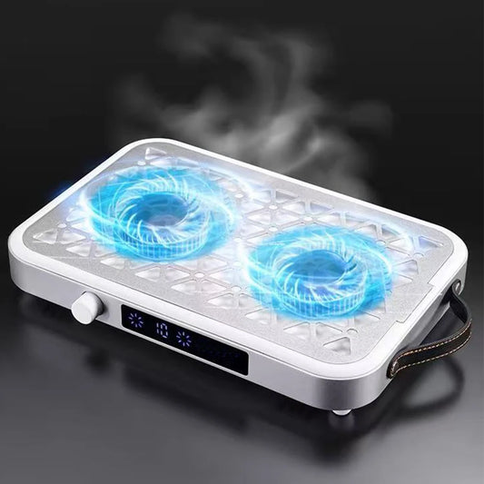 Portable Nail Dust Collector with Dual Turbo Fans