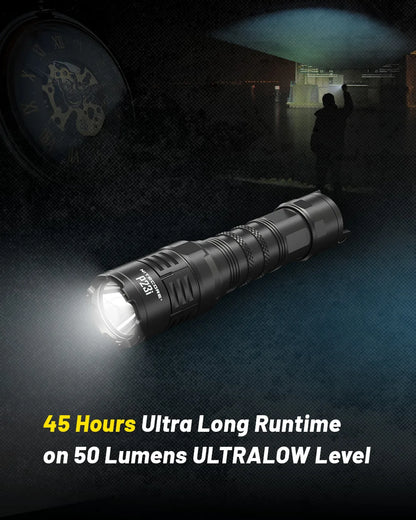 3000 Lumen USB C Tactical Flashlight with Long Range Beam