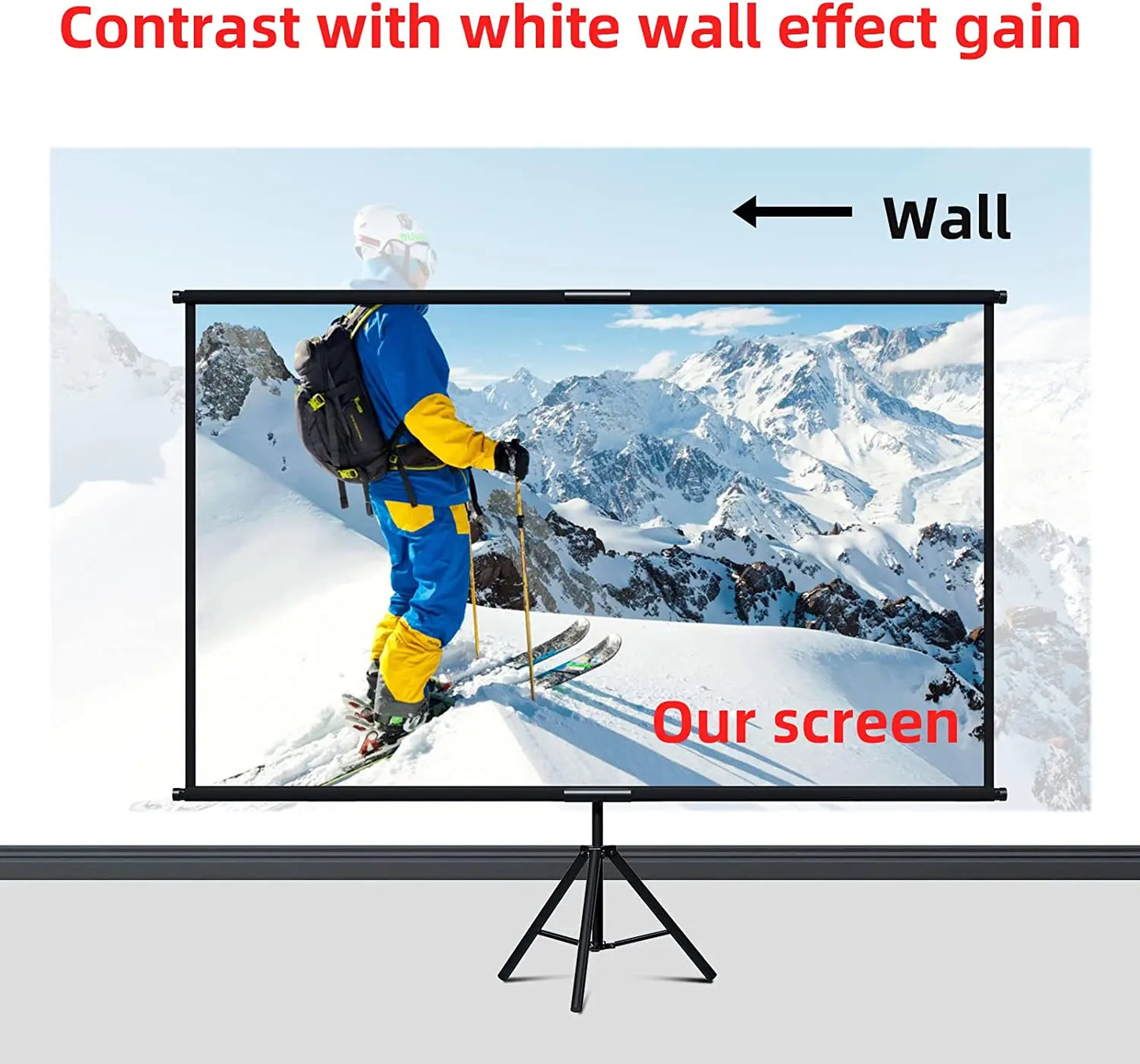 84 Inch Foldable Outdoor Movie Screen