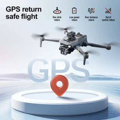8K GPS Return Drone 3-Battery Obstacle Avoidance