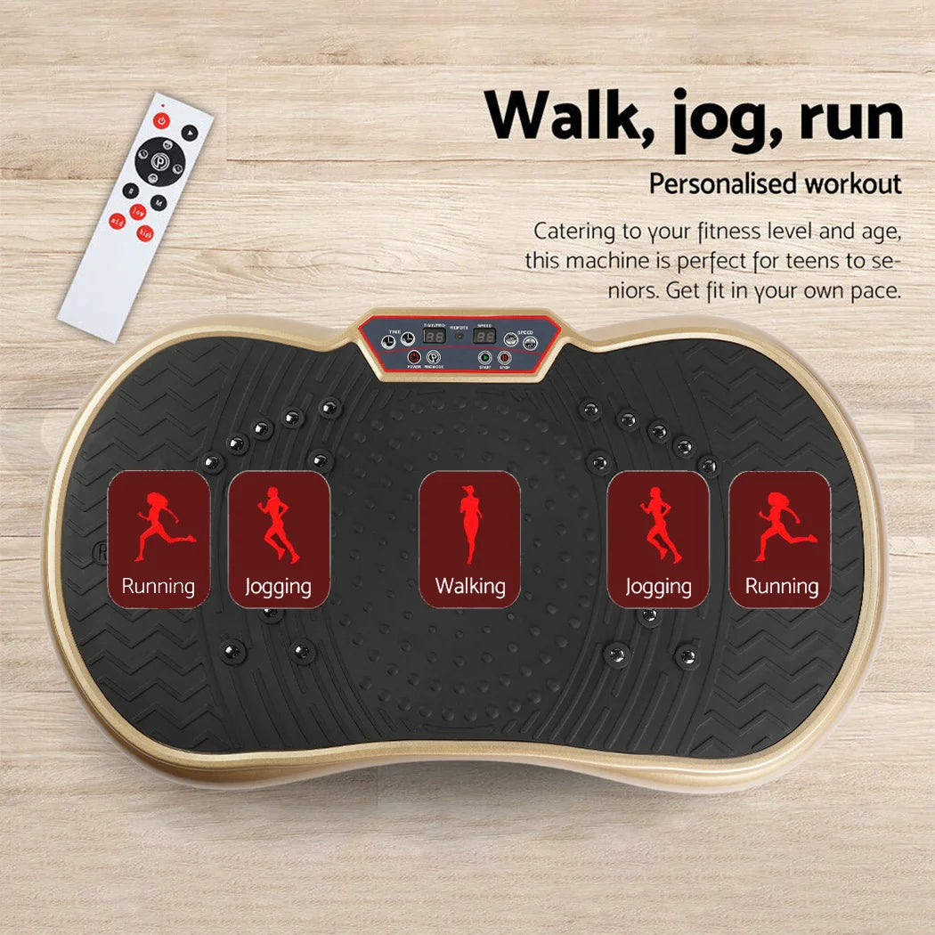 Full Body Vibration Platform Workout Trainer White