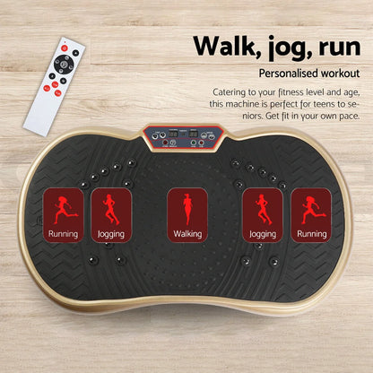 Full Body Vibration Platform Workout Trainer White