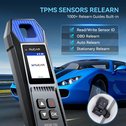 Automotive TPMS Sensor Activator & Programming Tool
