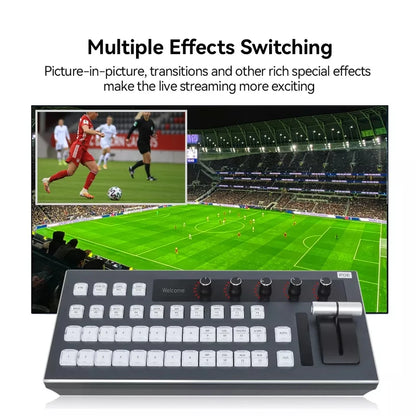 Portable Video Switcher Controller for Live Streaming