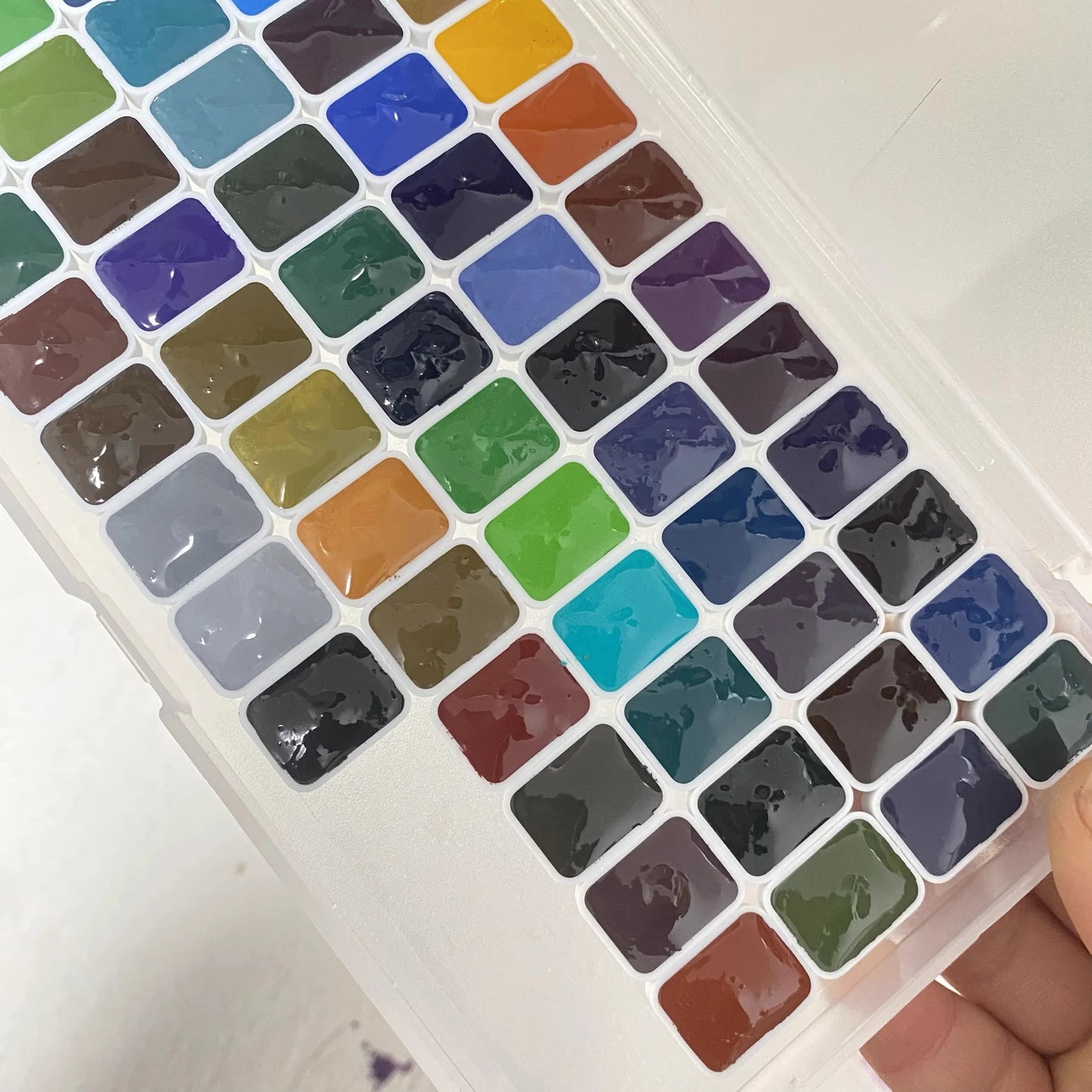 56 Colour Professional Watercolour Paint Set Artist Student