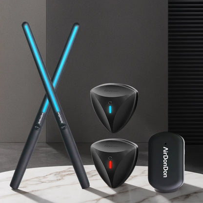 Wireless Air Drum Sticks with Bluetooth and Foot Pedal