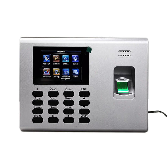Smart Biometric Time Clock Recorder with RFID Card Access