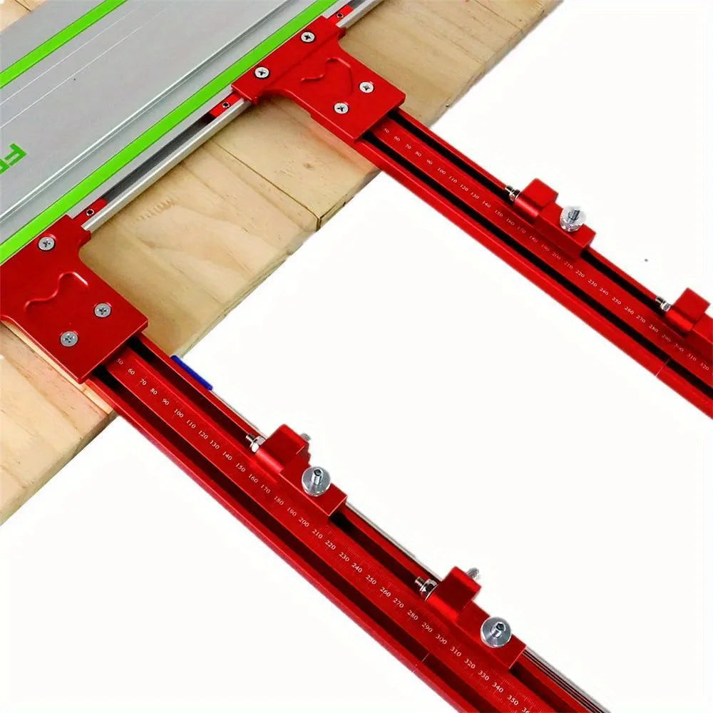 Precision Parallel Rail Guide System for Circular Saws