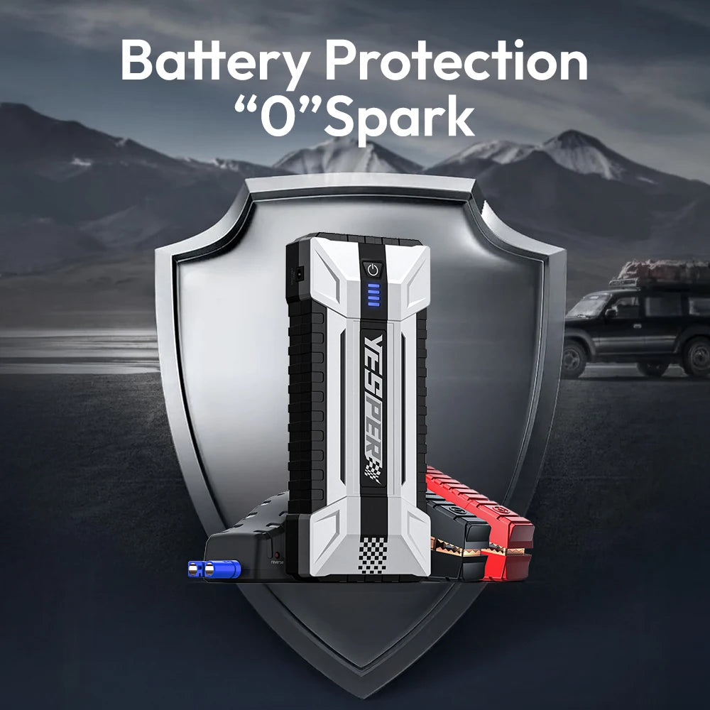 Heavy-Duty 12V Jump Starter for Cars and Trucks