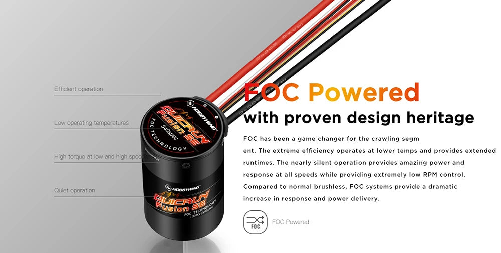 1200KV Combined Motor and ESC Unit for RC Crawlers