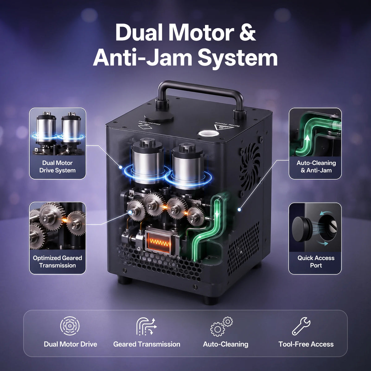 500W Cold Spark Machine for Indoor Outdoor Events