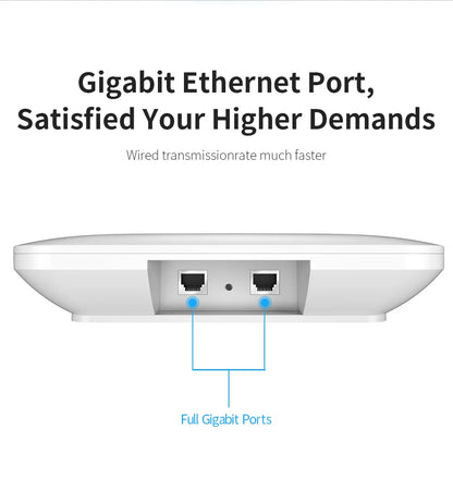 3000Mbps WiFi 6 Ceiling Access Point with Dual Band