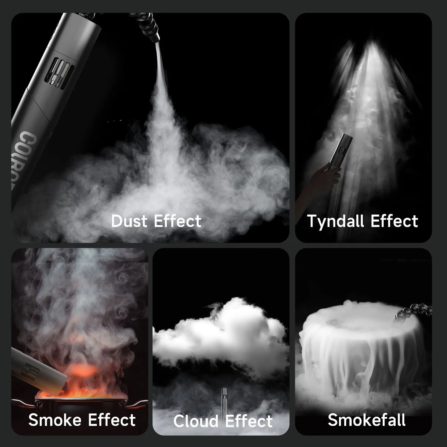 Portable Handheld Fog Machine with Remote Control