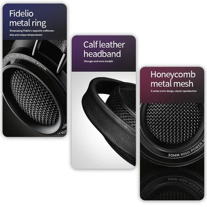 Philips X2HR Wired Studio Headphones with Hi-Res Audio and Comfort Fit