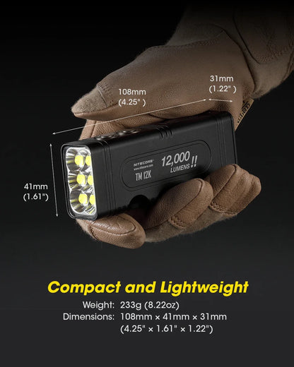 Ultra Bright Rechargeable Tactical Torch With Six LEDs