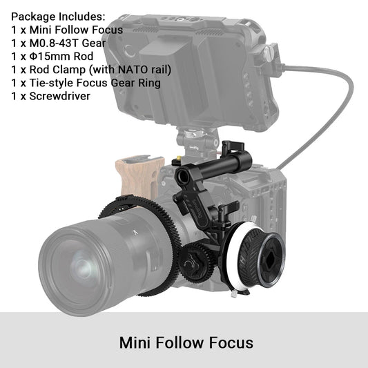 Professional Manual Focus Gear for Video Shooting