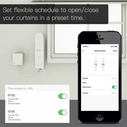 ZigBee Smart Roller Blind Motor with App & Voice Control