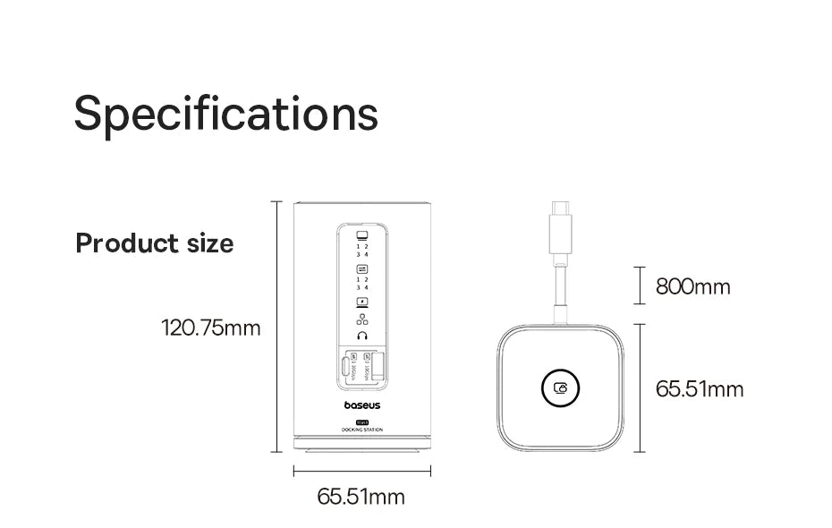 USB C Hub with 4K HDMI and PD 100W