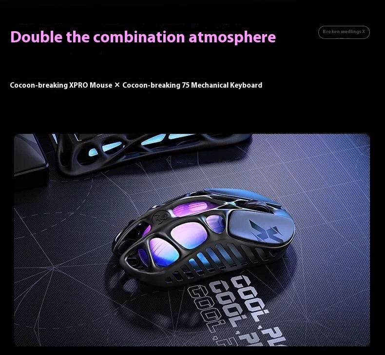 High Performance Gaming Mouse with Adjustable DPI and RGB Lights