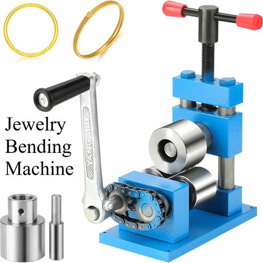 Jewelry Rolling Mill DIY Craft Tool 56mm Steel Wheel