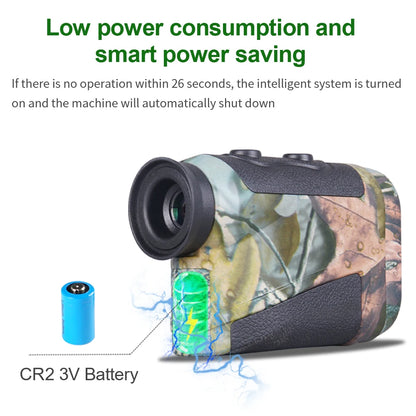 1800m Rechargeable Golf Rangefinder with Slope Flag Lock