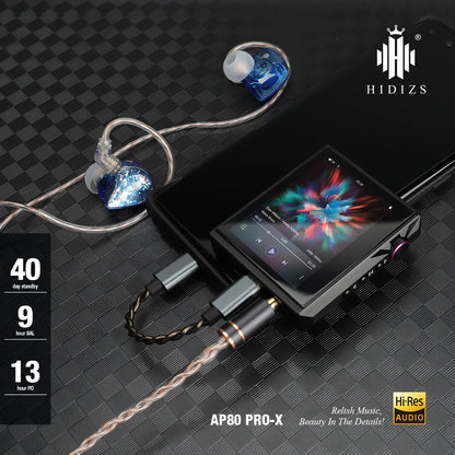 Compact Hi-Res Music Player with DSD256 & Dual DAC