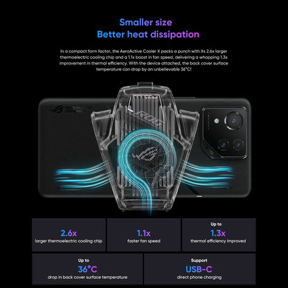 High-Performance Smartphone Cooling Fan for Gaming Phones