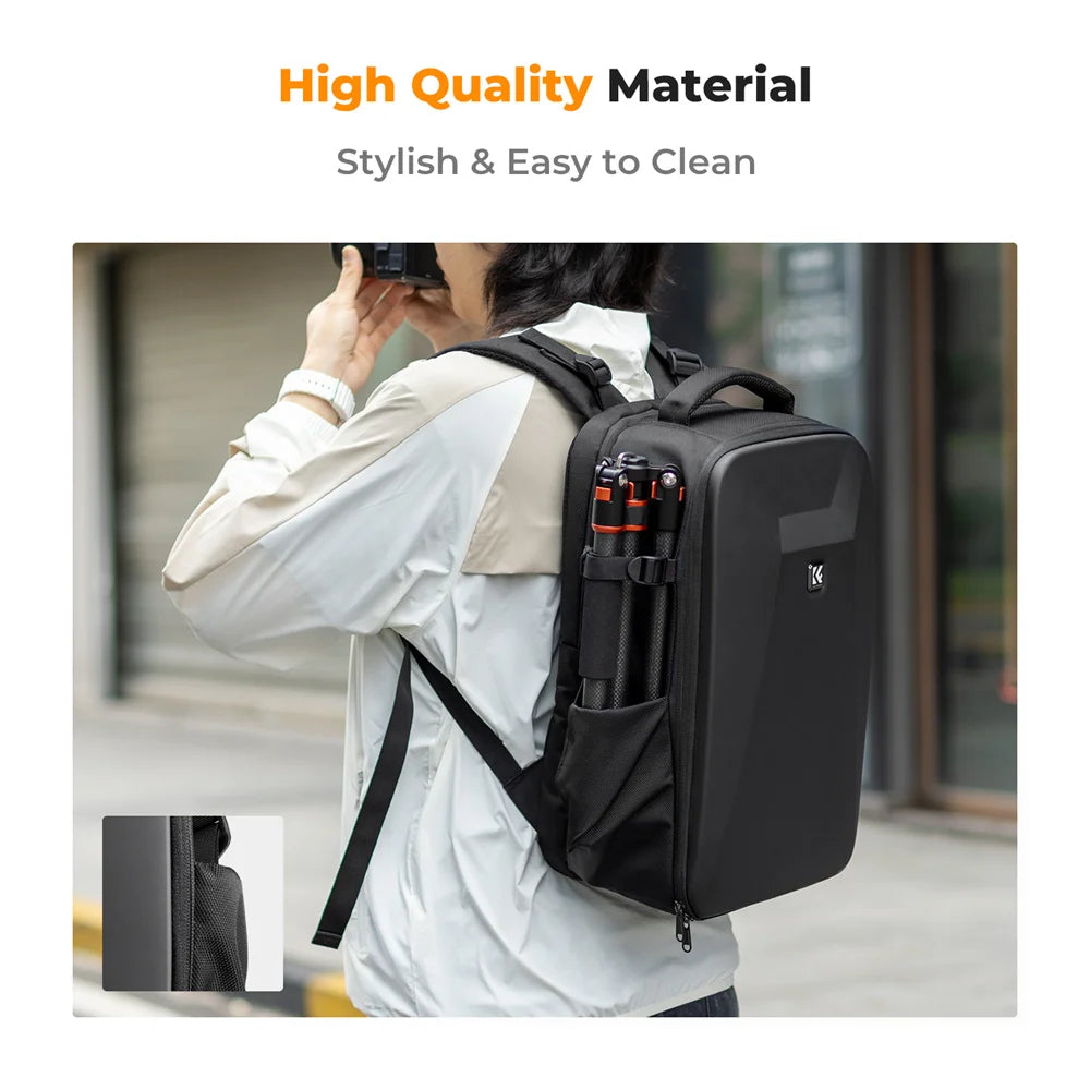 Travel Camera Backpack 22L with Waterproof Protection