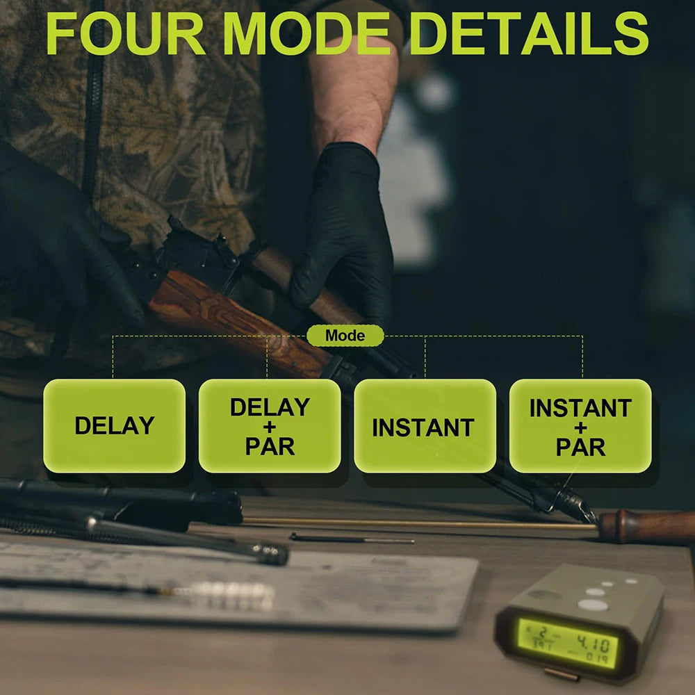 Digital Shooting Timer with LCD Display for IPSC Practice