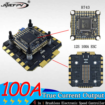 100A 3-12S Smart Brushless ESC Controller