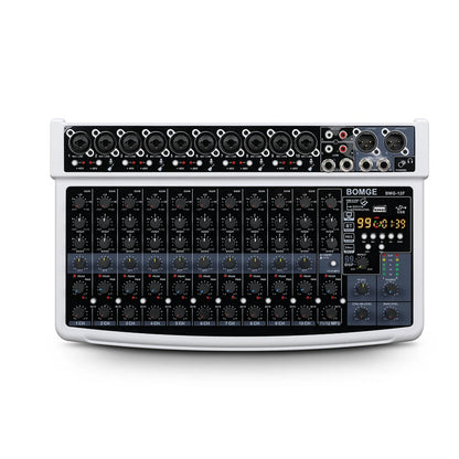 12 Channel Professional Audio Mixer with DSP and XLR