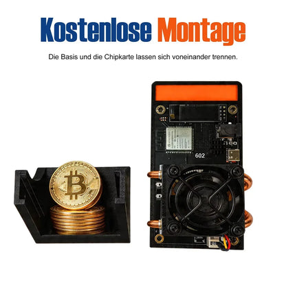 Open Source Bitcoin Miner 1.7TH/s BM1370 Solo Mining