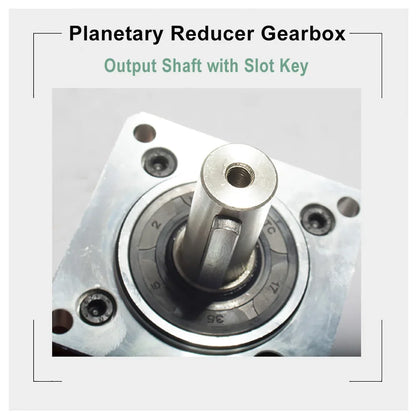 100:1 Stepper Motor Reducer Nema 23 8mm to 14mm Shaft
