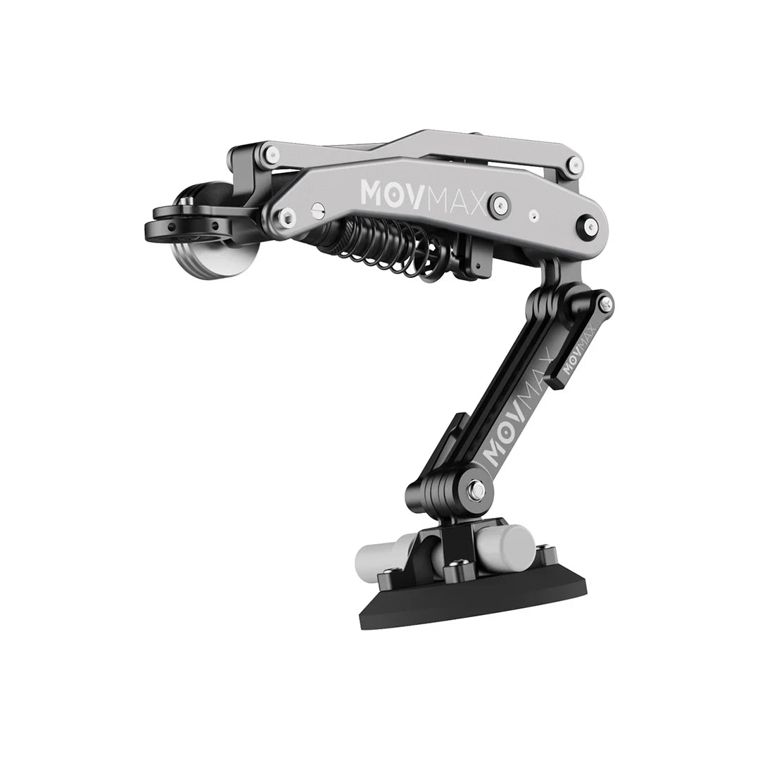 Hydraulic Damping Blade Arm for Smooth Camera Stabilisation